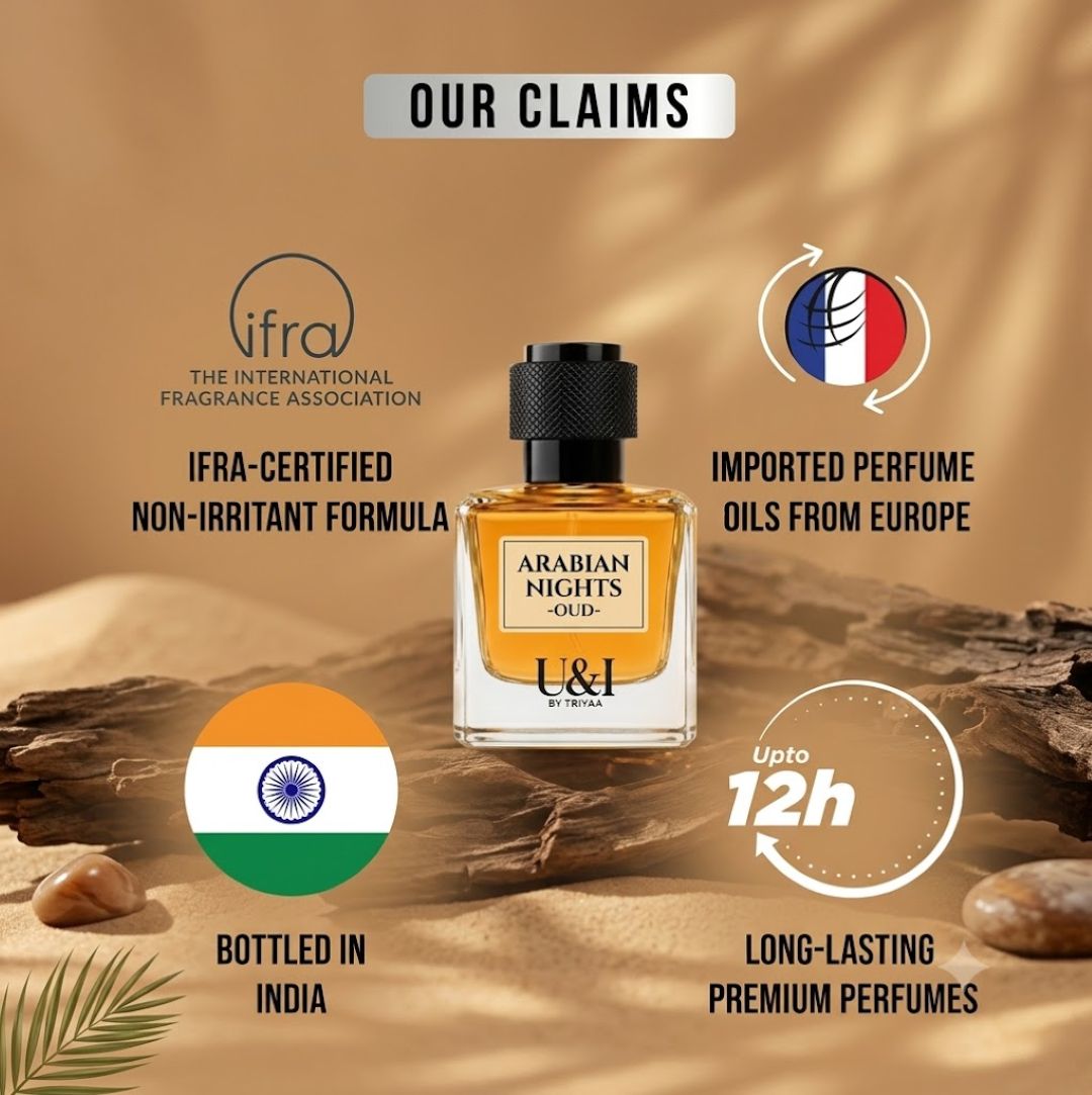 Arabian Nights | Luxury Oud Unisex Perfume by U&I
