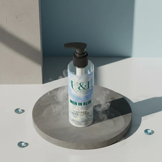 Men in Blue Body Lotion