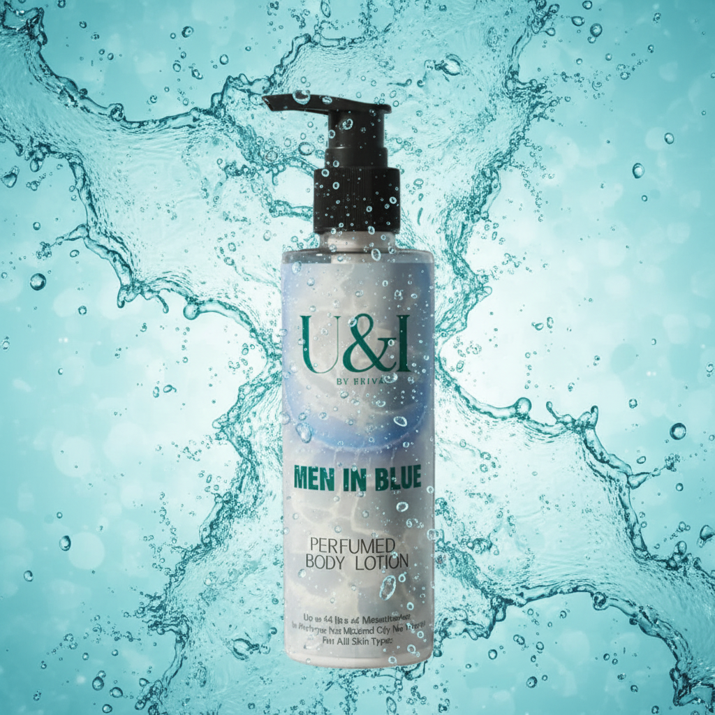 Men in Blue Body Lotion