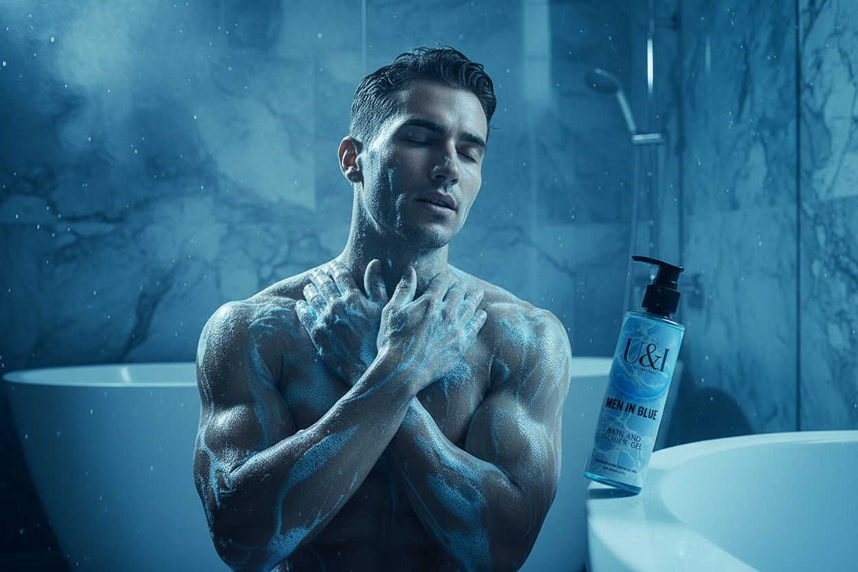 Men in Blue Bath & Shower Gel
