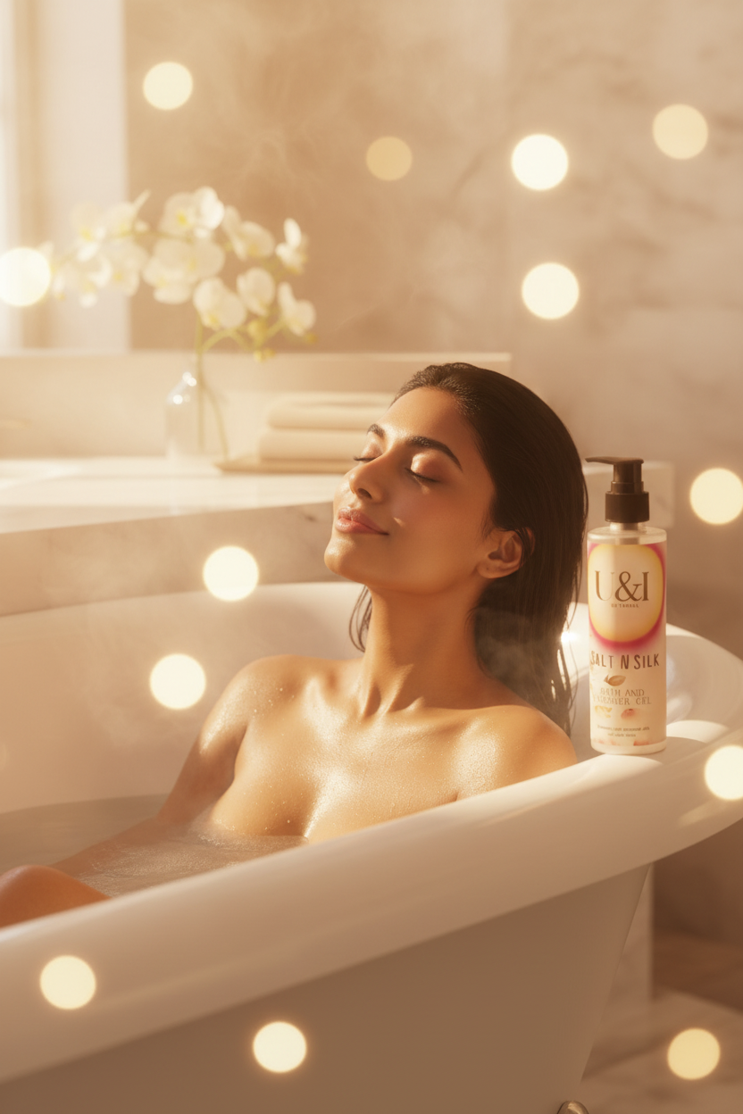 Salt N Silk Bath & Shower Gel