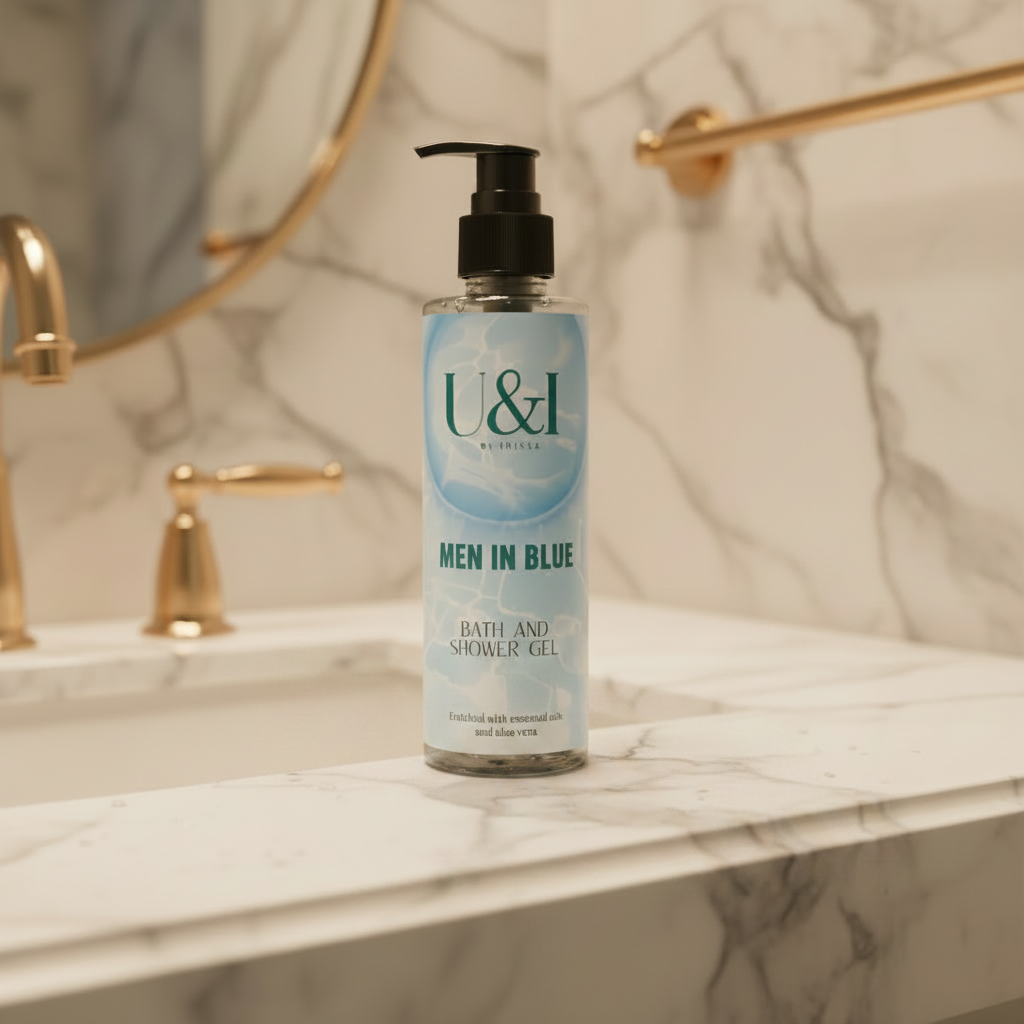Men in Blue Bath & Shower Gel